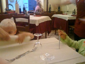 Alberto's Restaurant...Table for seven per favore!