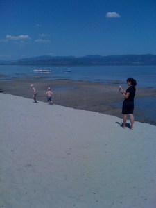 Bonnie supervises Christopher and Henry