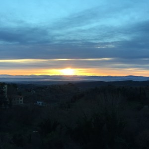 Sunrise on a morning run!